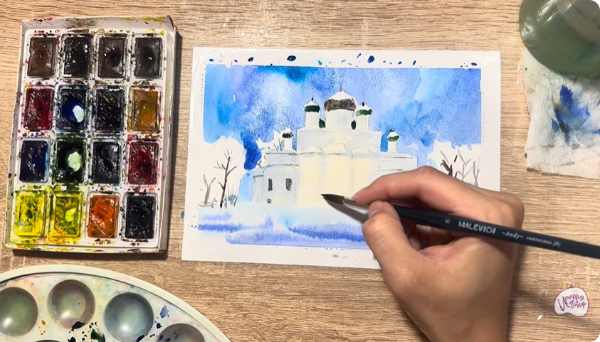 Рисуем Переславль-Залесский