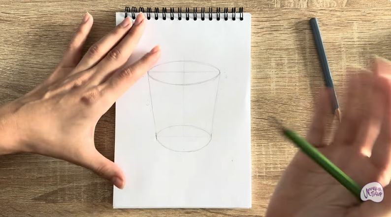 Рисуем Мерный стакан