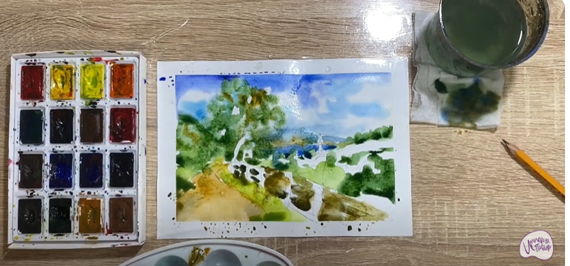 Рисуем Плёс