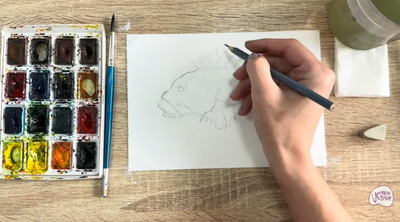 Рисуем Скорпена