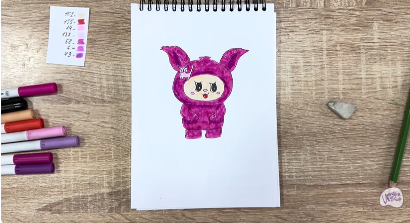 Рисуем Йокими