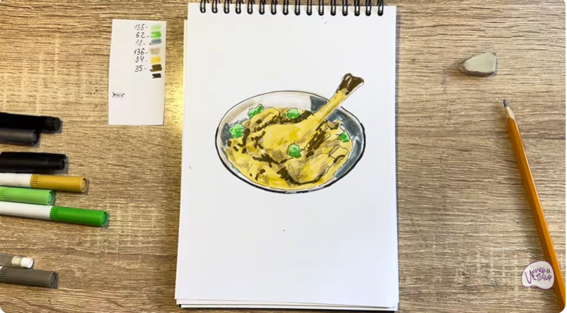 Рисуем Сациви