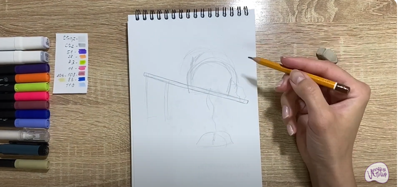 Рисуем Адъютант Мелкотрон из "Геройчики"