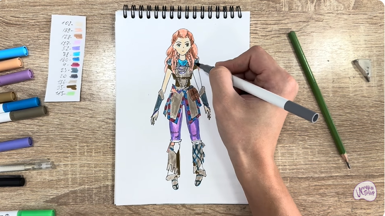 Рисуем Элой