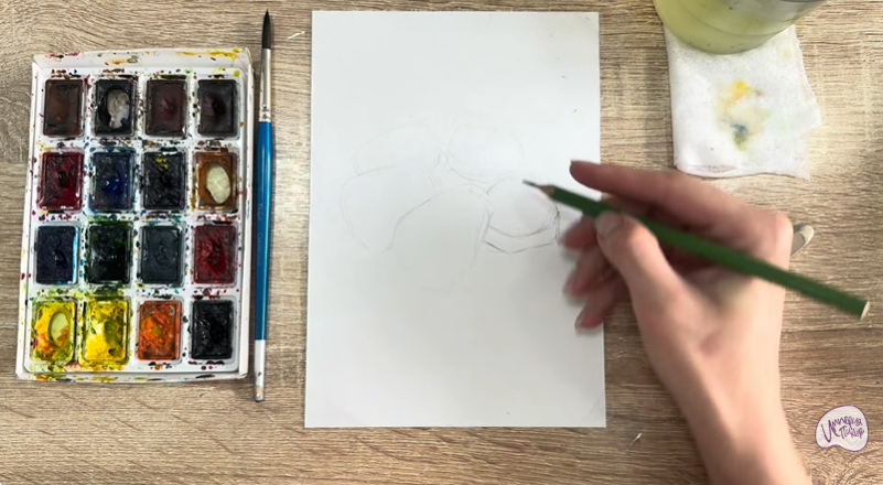 Рисуем Маринованные халапеньо