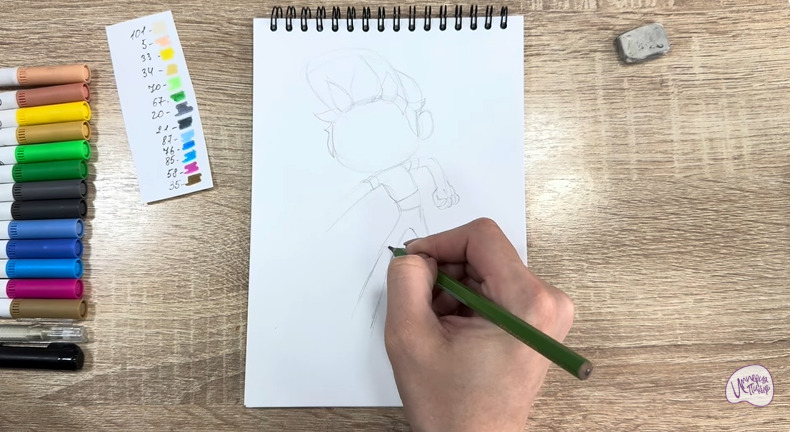 Рисуем Тимми из "Живой гараж"