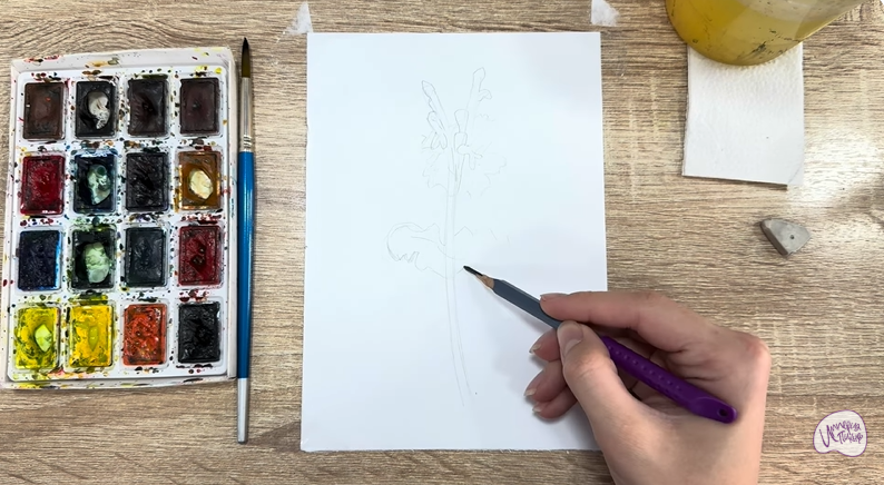 Рисуем Яснотка