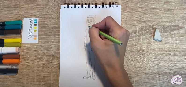 Рисуем Васко из "Царевны"
