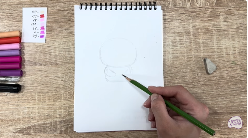 Рисуем Йокими