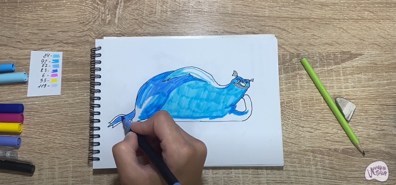 Рисуем Водяной из "Кощей. Начало"
