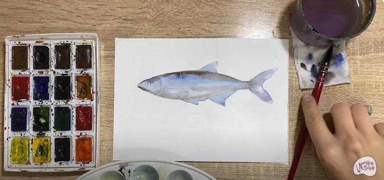 Рисуем Верховодка