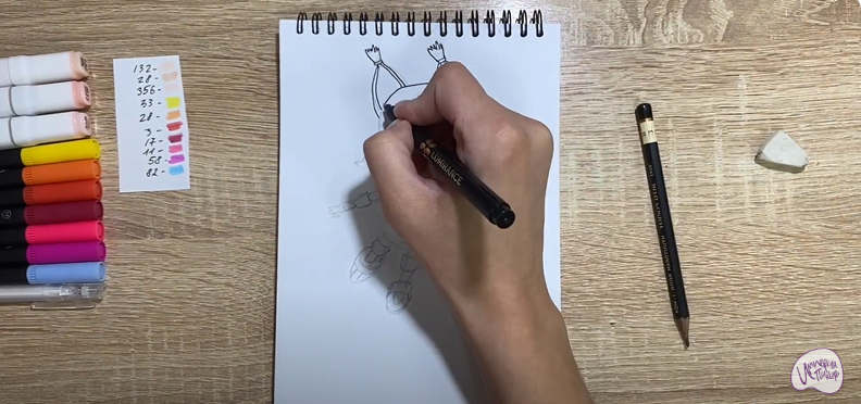 Рисуем Глория из "Геройчики"