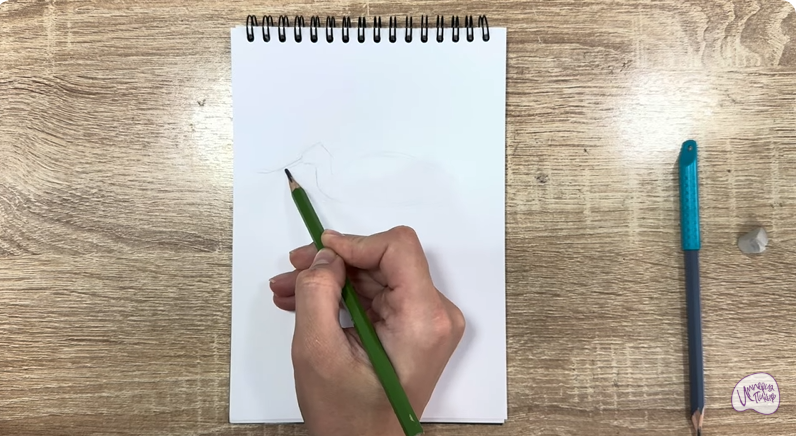 Рисуем Шилоклювка