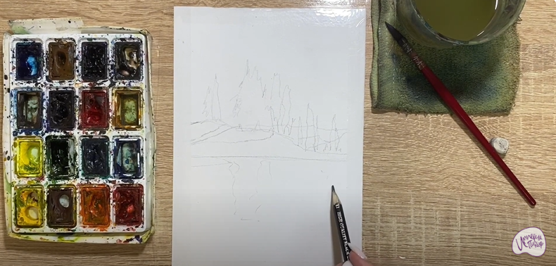 Рисуем Зеркальное отражение