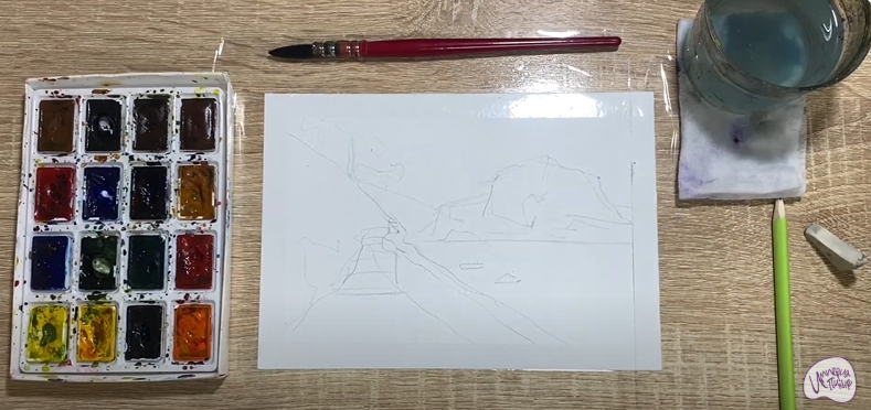 Рисуем Тропа Голицына