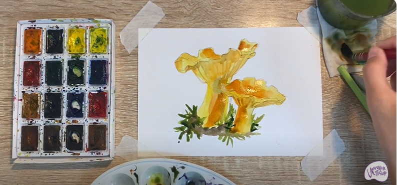 Рисуем Лисички