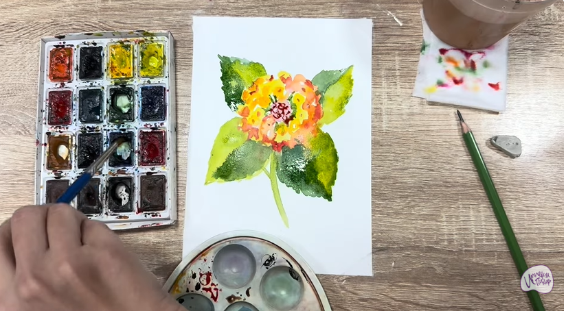 Рисуем Лантана