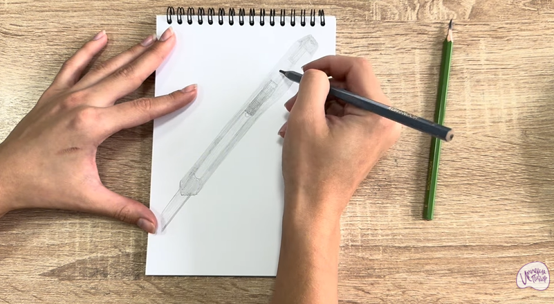 Рисуем Канцелярский нож