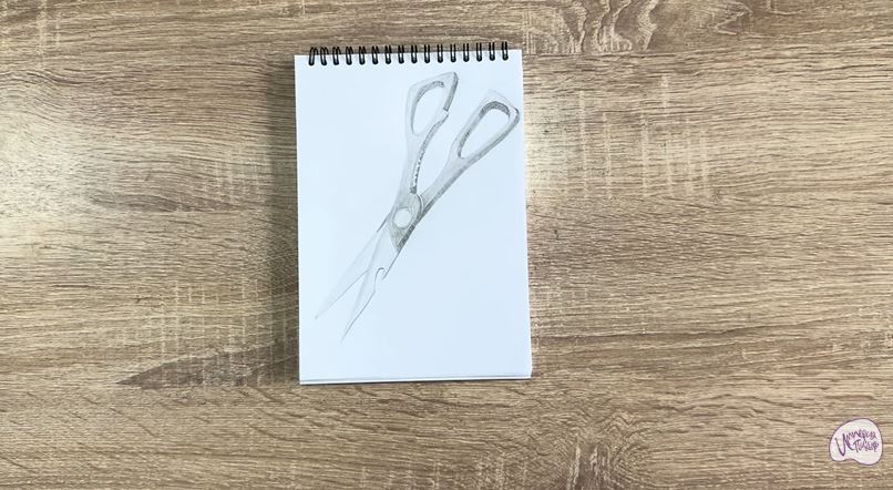 Рисуем Кухонные ножницы Рисуем Кухонные ножницы