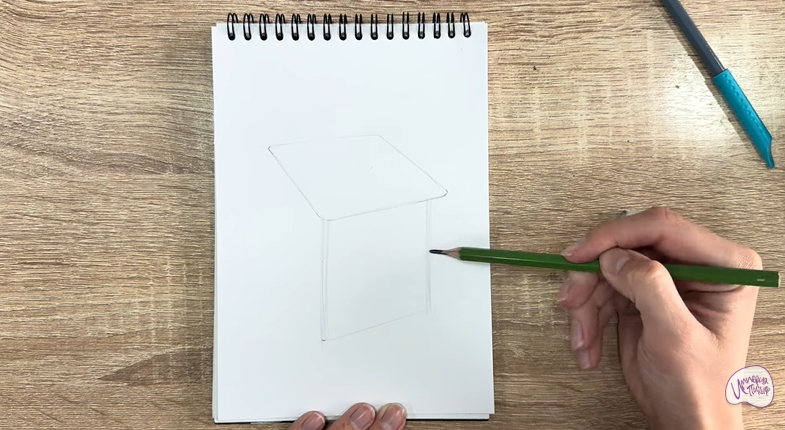 Рисуем Походный стол