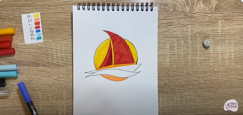 Рисуем Алые паруса