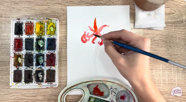 Рисуем Ликорис