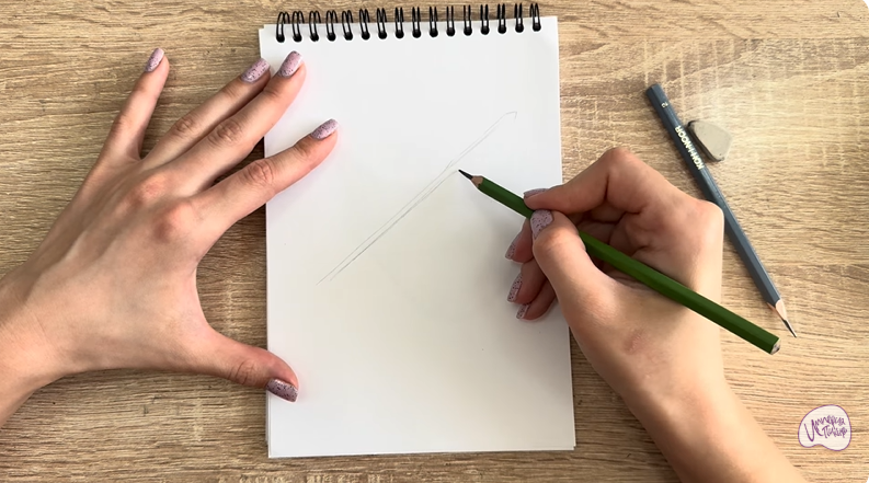 Рисуем Игла для швейной машинки