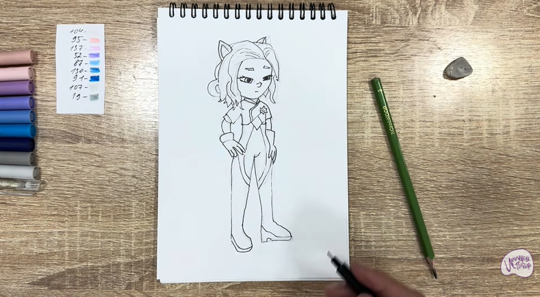 Рисуем Глэйсер из "Джи-Джи Бонд"