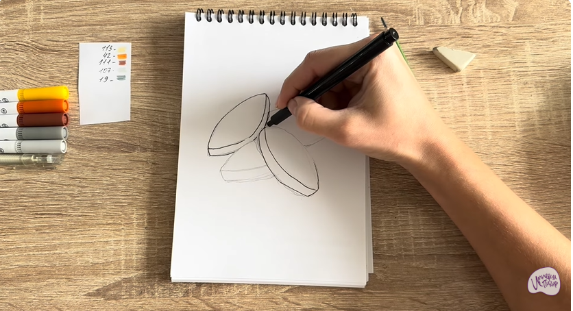 Рисуем Калиссоны