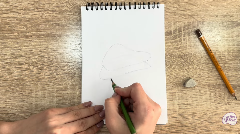 Рисуем Заколка-краб