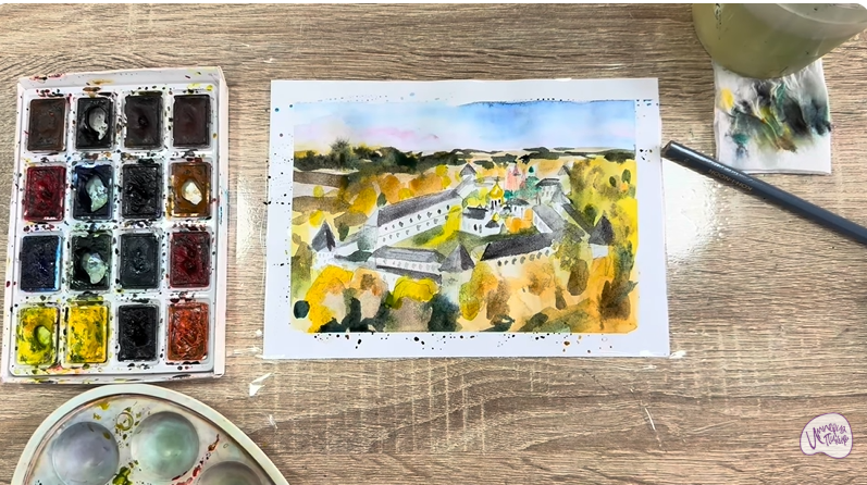 Рисуем Звенигород