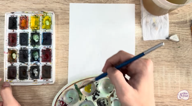 Рисуем Бессмертник