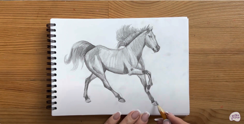 Рисуем Лошадь