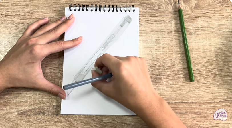 Рисуем Канцелярский нож