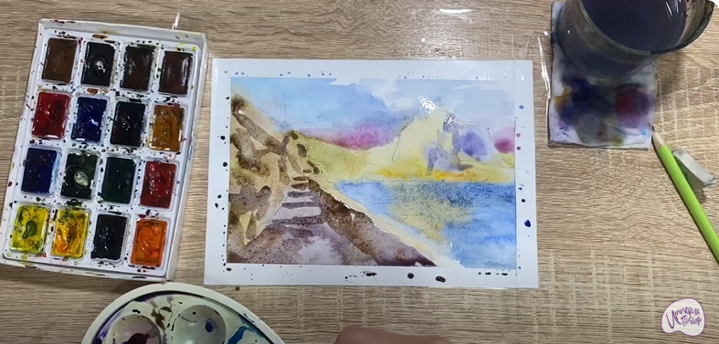 Рисуем Тропа Голицына