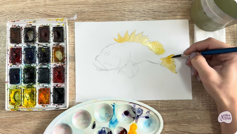 Рисуем Скорпена