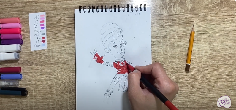 Рисуем Мася из "Фиксиков"