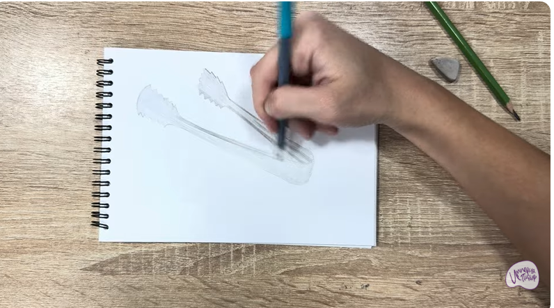 Рисуем Щипцы для льда