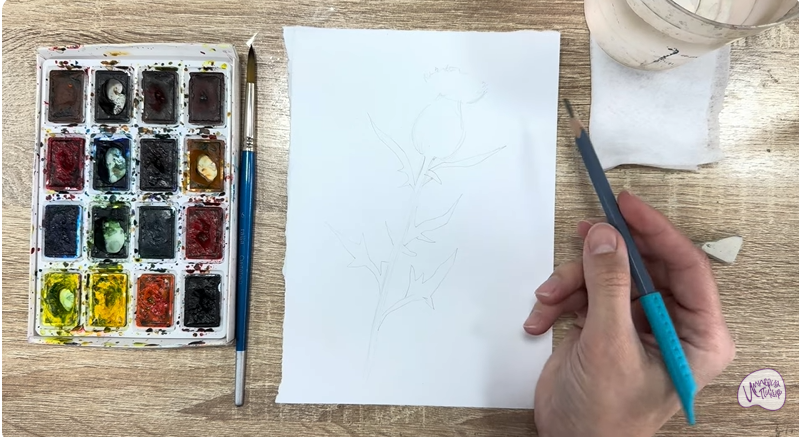 Рисуем Бодяк