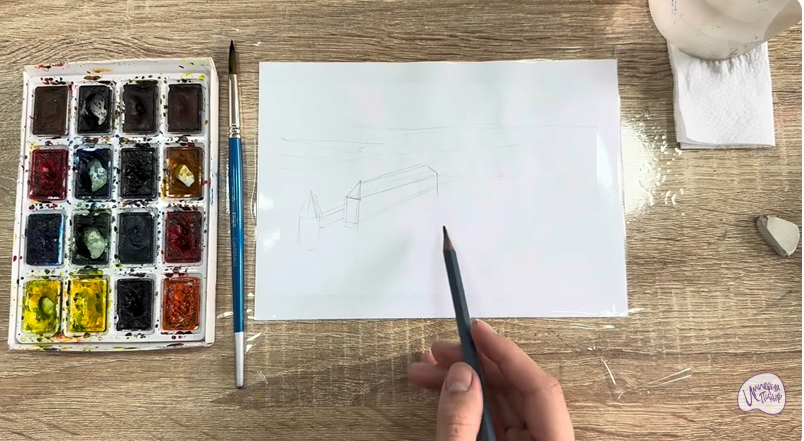 Рисуем Звенигород