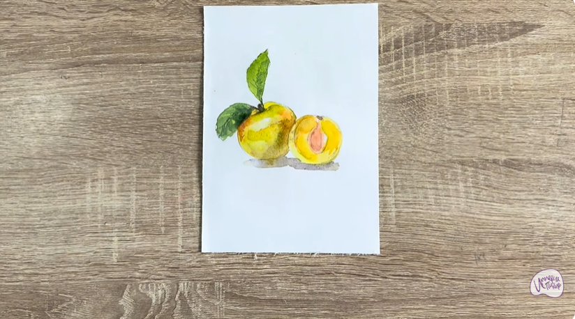 Рисуем Алыча