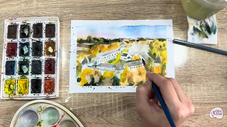 Рисуем Звенигород