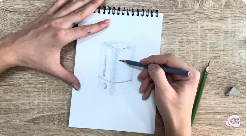 Рисуем Увлажнитель воздуха