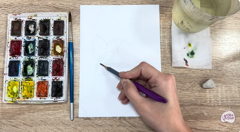 Рисуем Миндаль