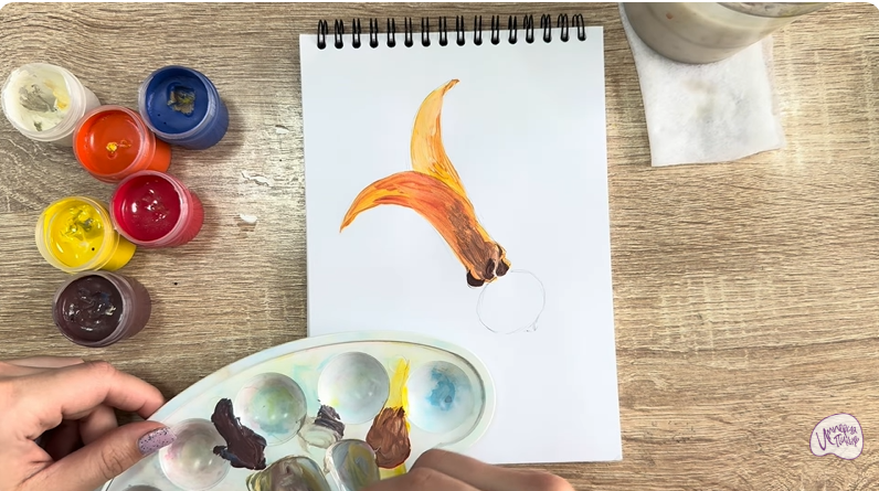 Рисуем Диптерокарпус