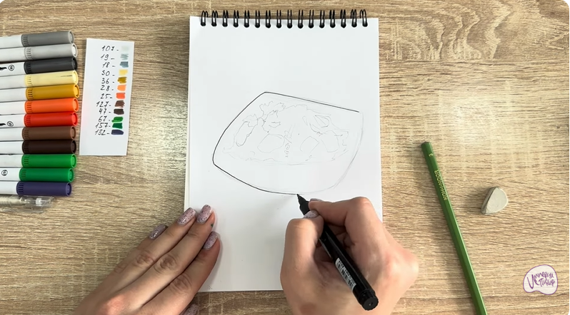 Рисуем Плов