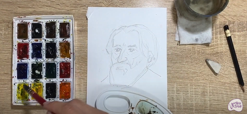 Рисуем Иван Сергеевич Тургенев