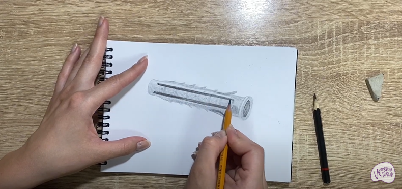 Рисуем Дюбель