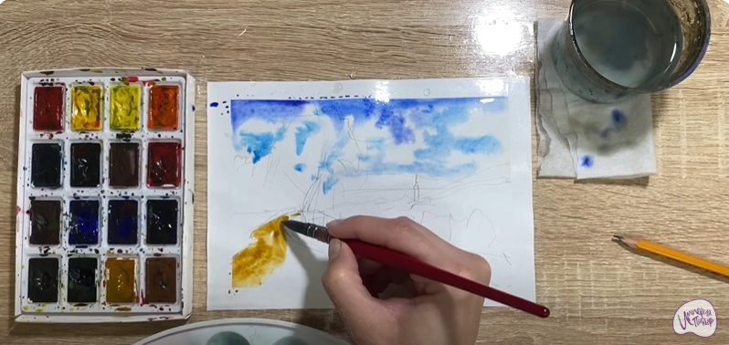 Рисуем Плёс