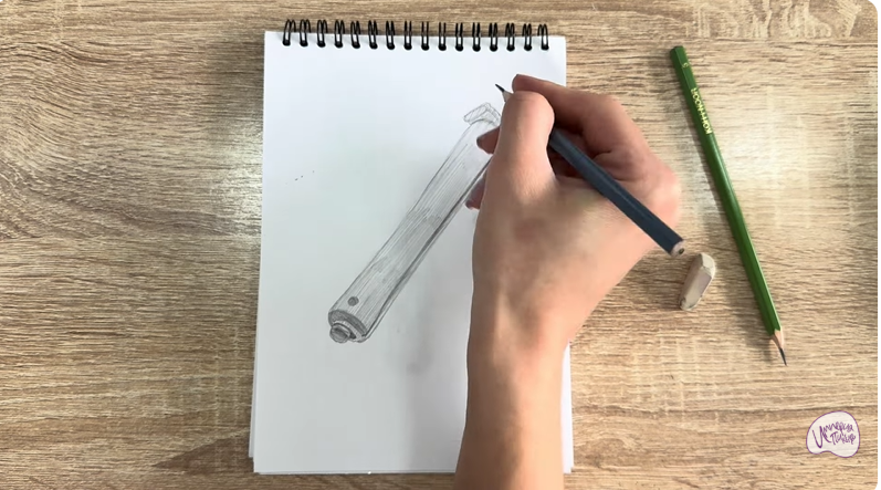 Рисуем Коклюшки для завивки